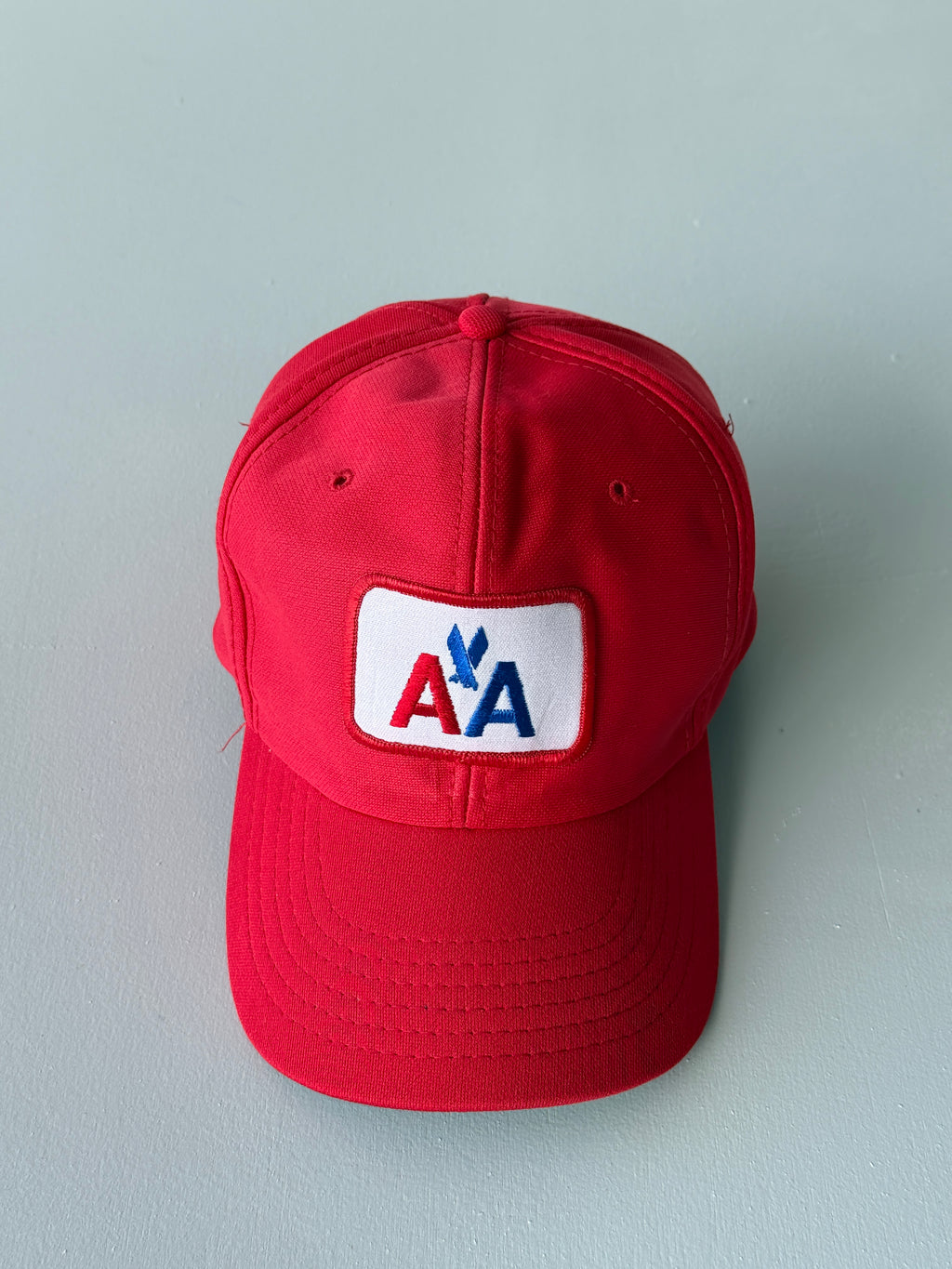 Red American Airlines 90's Vintage SnapBack Trucker Cap
