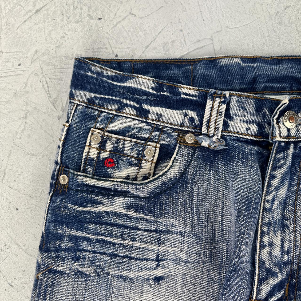 Mens Y2K Panelled Denim Jeans - 30” x 30”