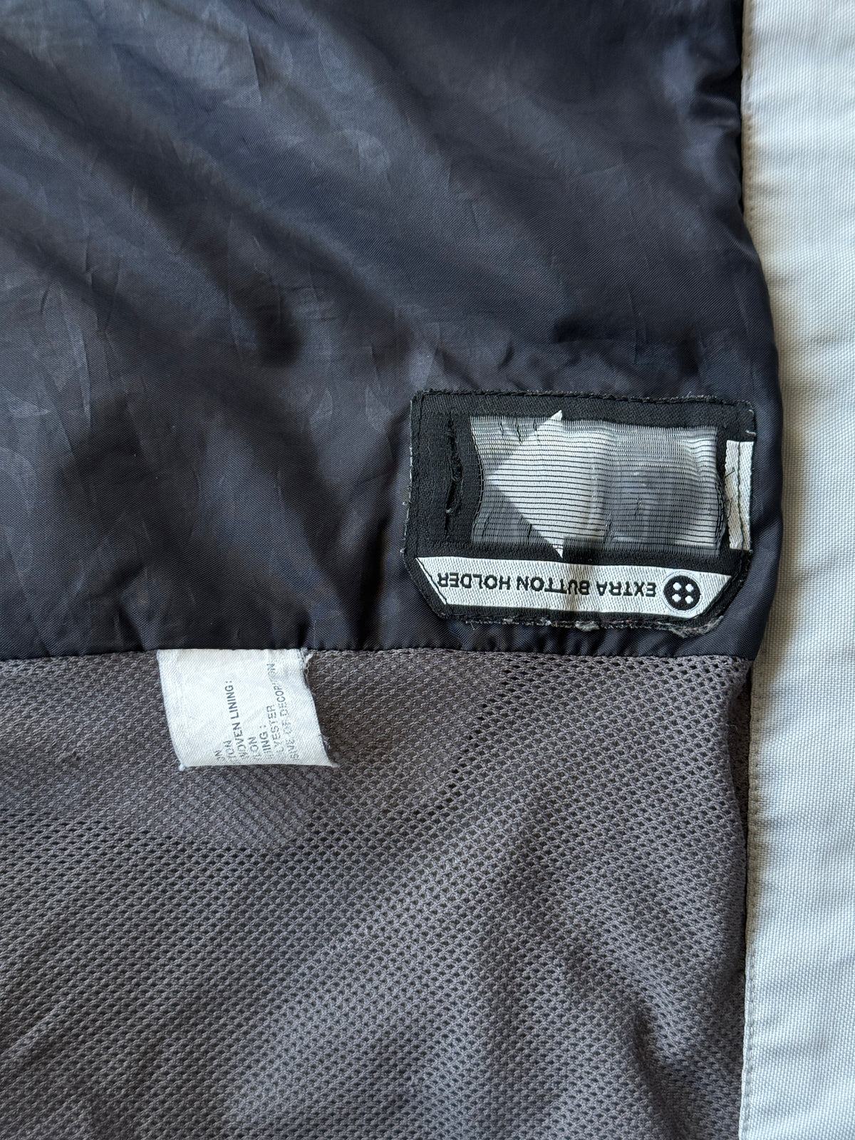 Gap Grey Vintage Light Rain Jacket - XXL
