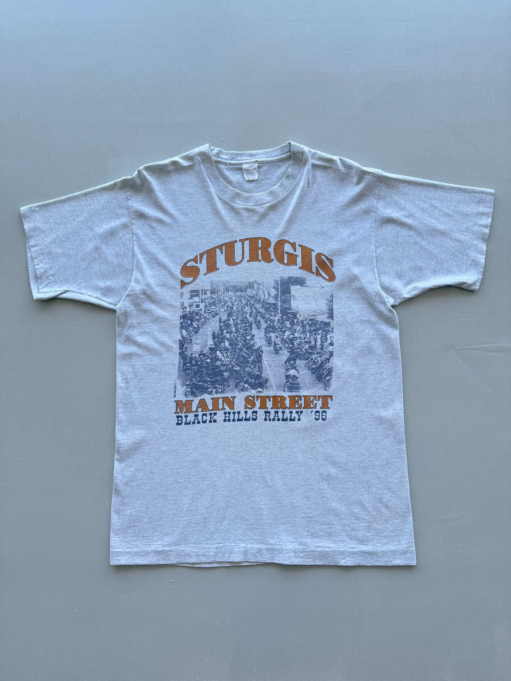 Sturgis Black Hills Rally '96 Single Stitch Vintage T-Shirt - Medium