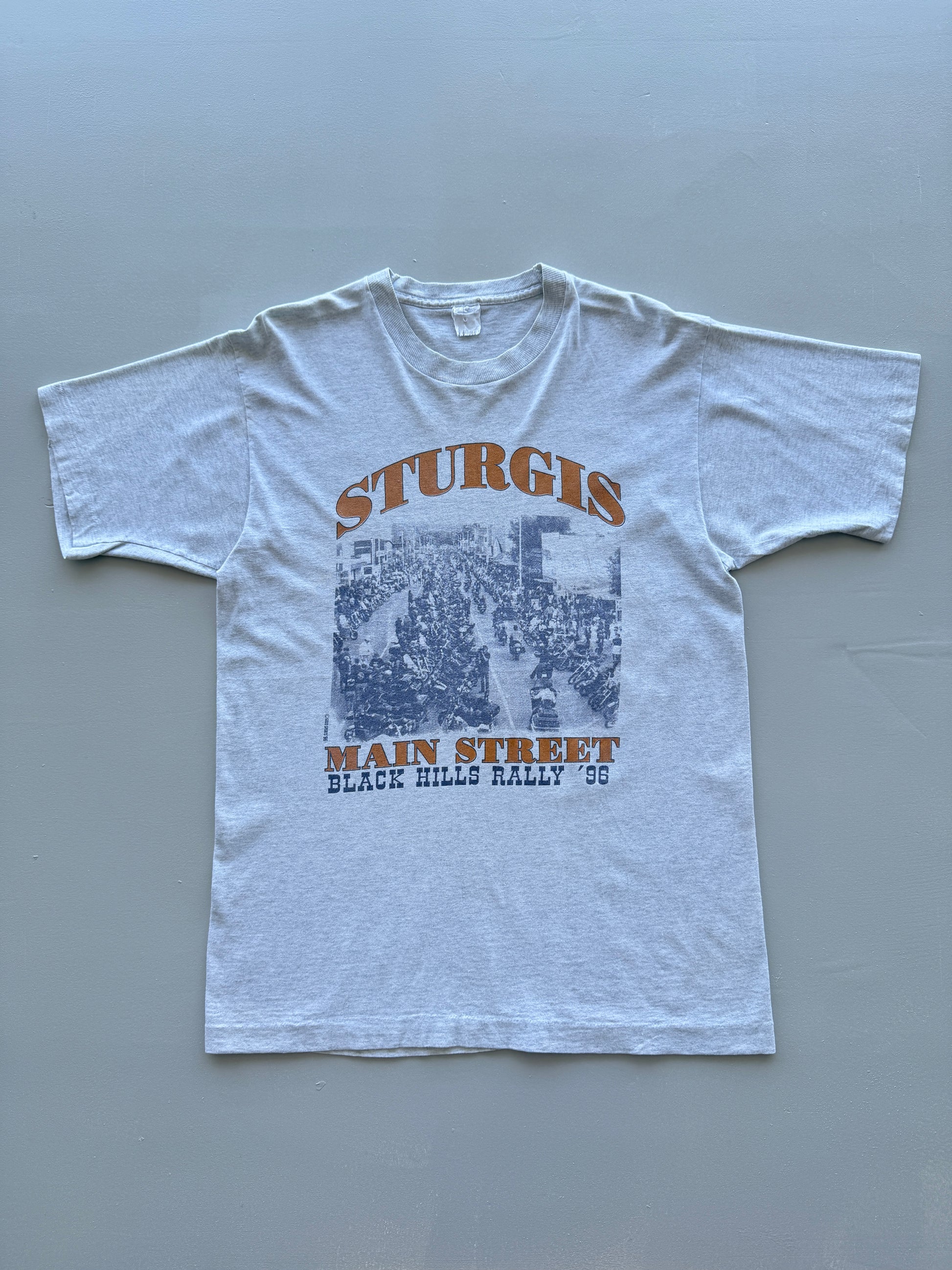 Sturgis Black Hills Rally '96 Single Stitch Vintage T-Shirt - Medium