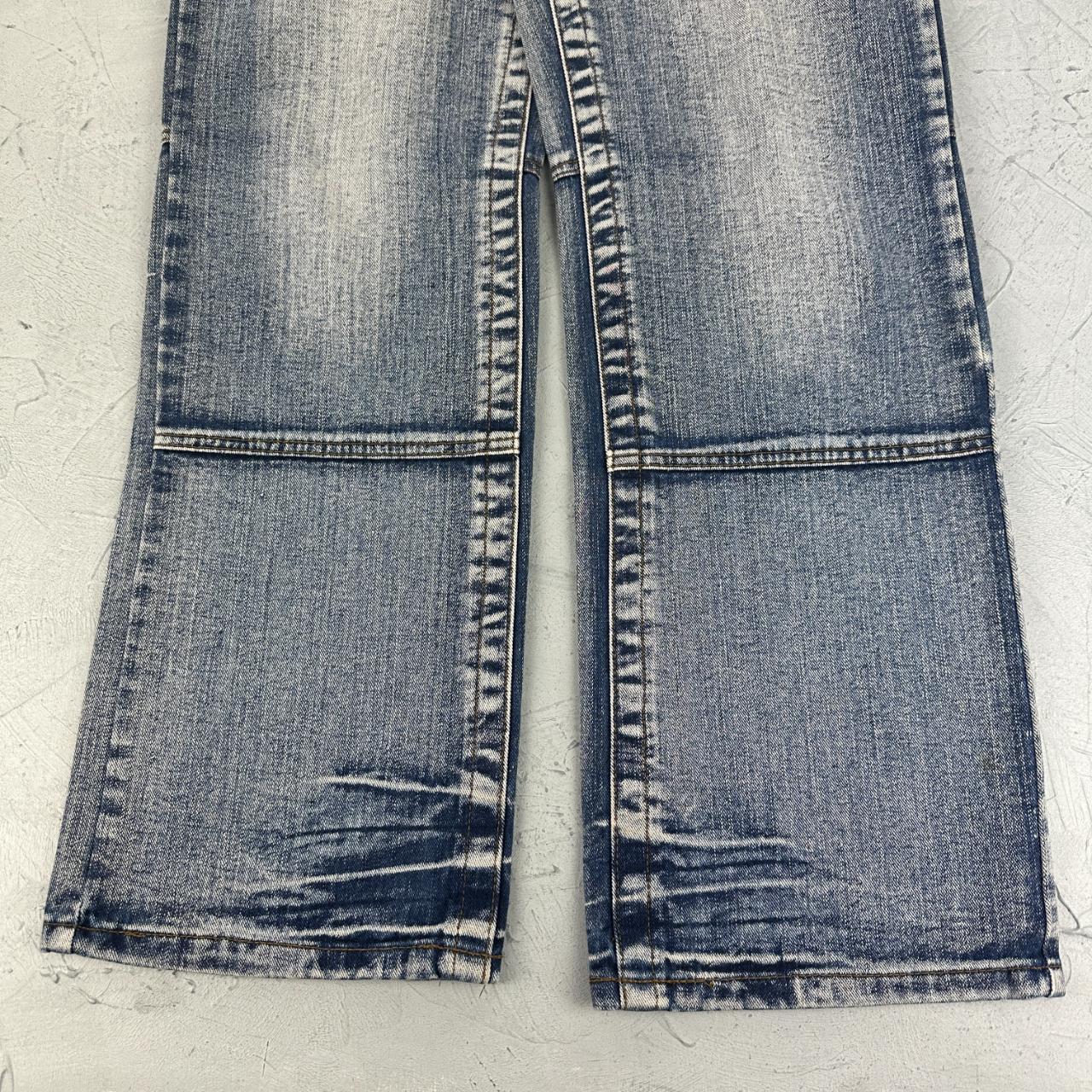Mens Y2K Panelled Denim Jeans - 30” x 30”