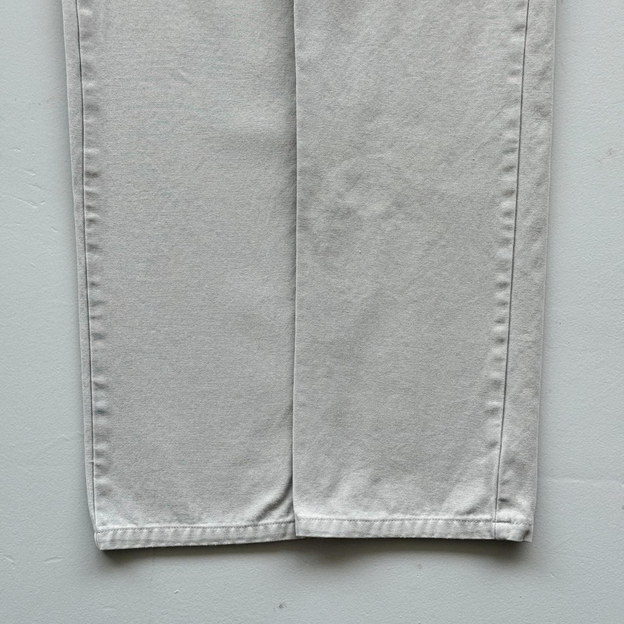 Stone Grey Levi's 551 Denim 90's Vintage Jeans - 35” x 32”