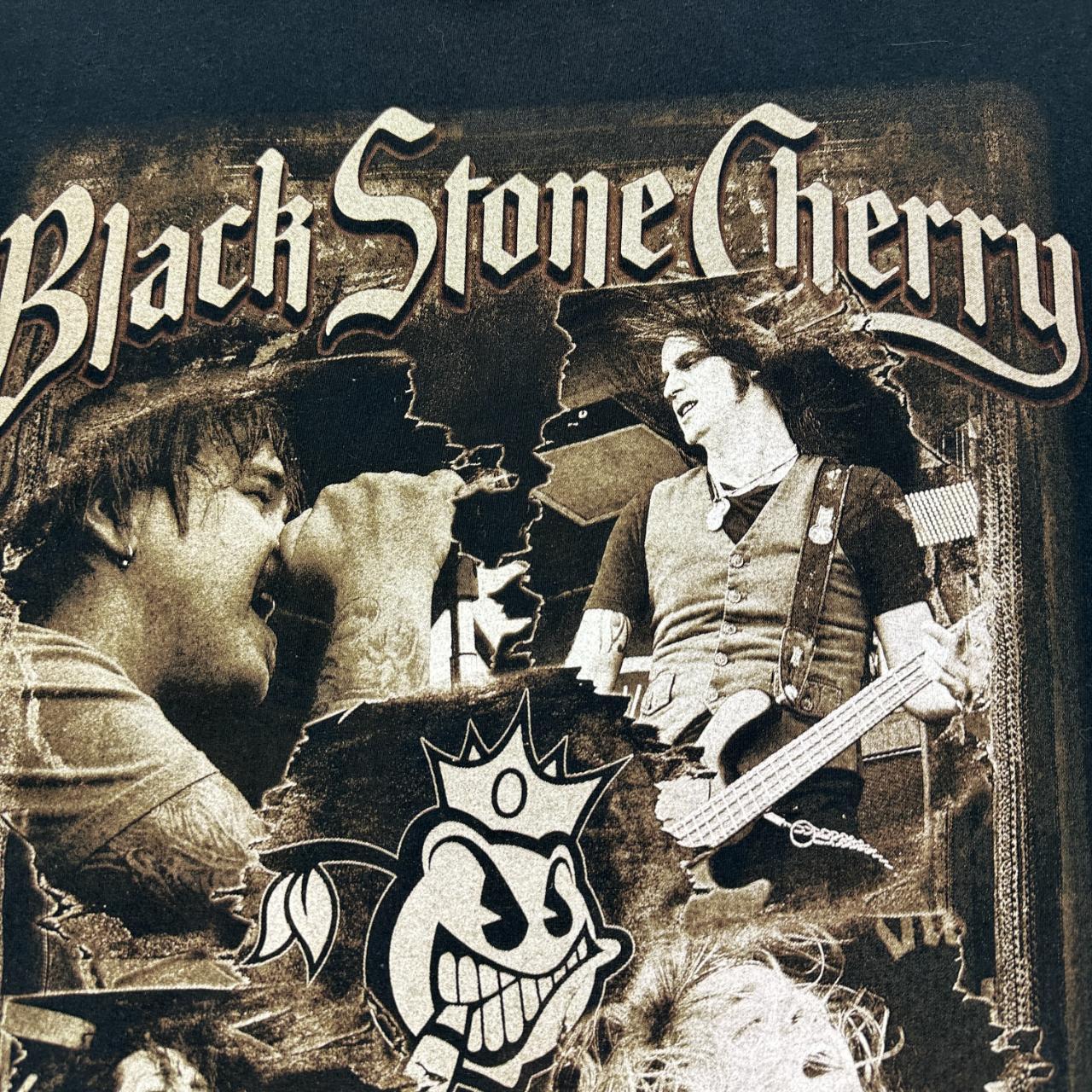 Black Stone Cherry Black Vintage Band T-shirt - Large