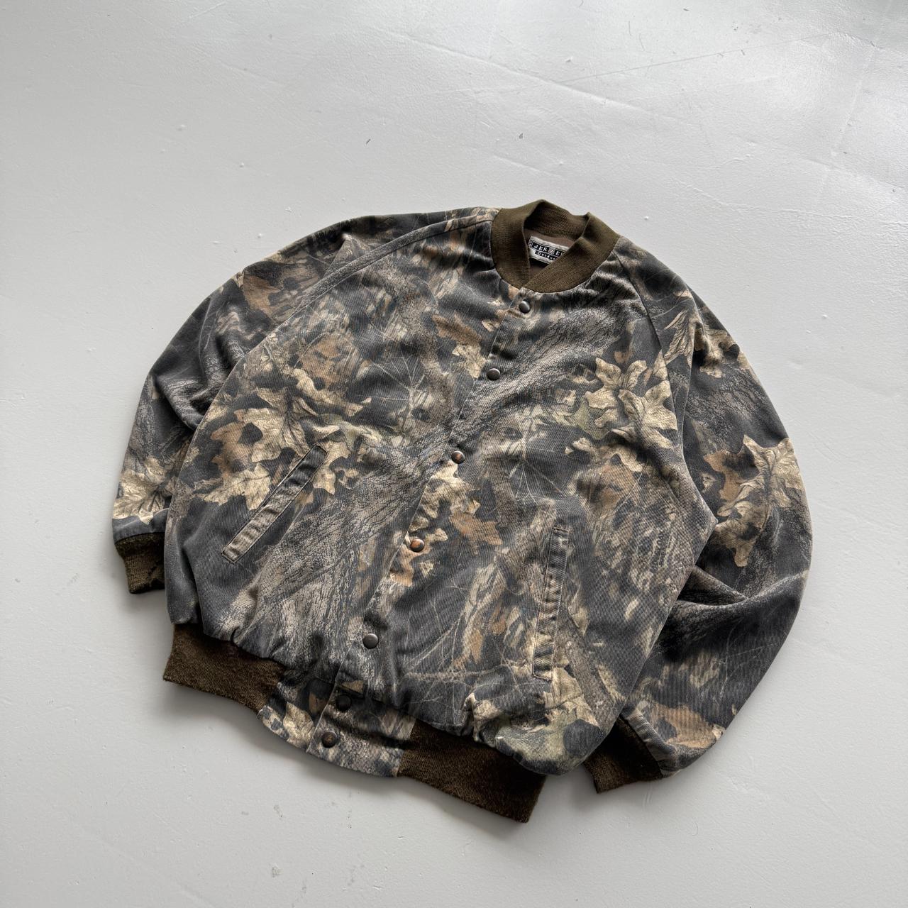 Jerzees Outdoors Real Tree Outdoors 90's Bomber Jacket - Medium