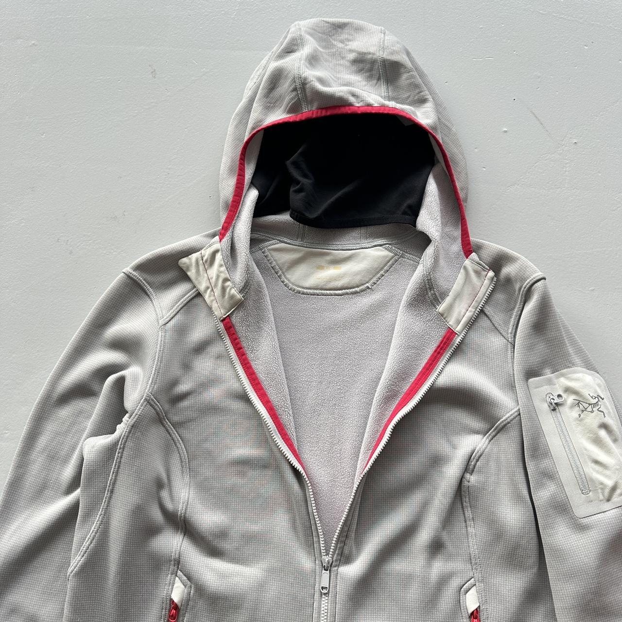Grey Arc’teryx Zip-up Hooded Polartec Mid Layer Sweatshirt - Womens Large
