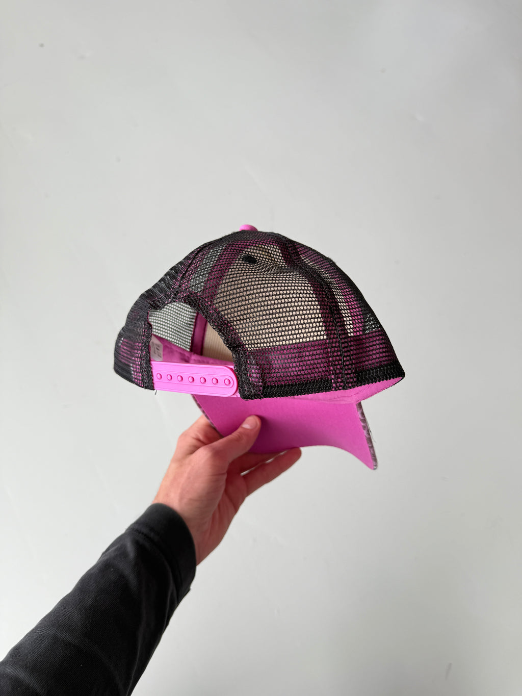 Pink Betty Boop Vintage Foam and Mesh SnapBack Trucker Cap