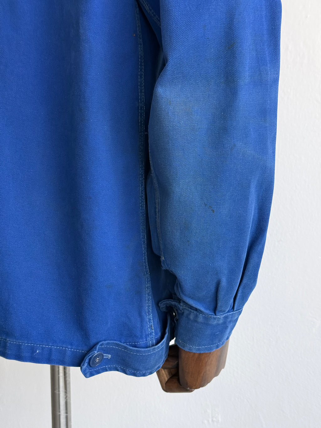 Blue German Workwear Vintage Chore Jacket 1950s/60s CH461 - Medium