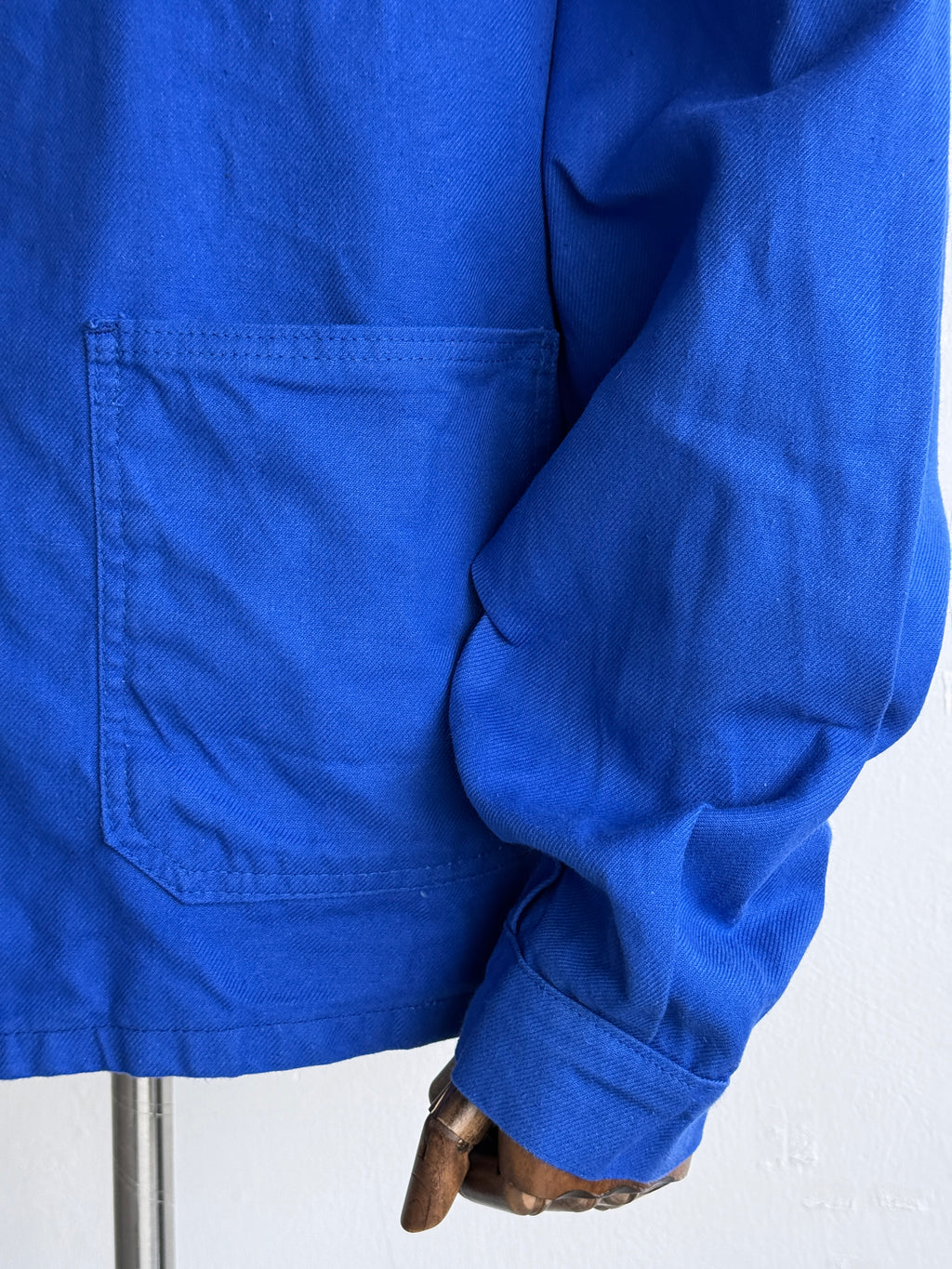 Ultramarine Blue French 70's Vintage Workwear Chore Jacket CH539 - XL