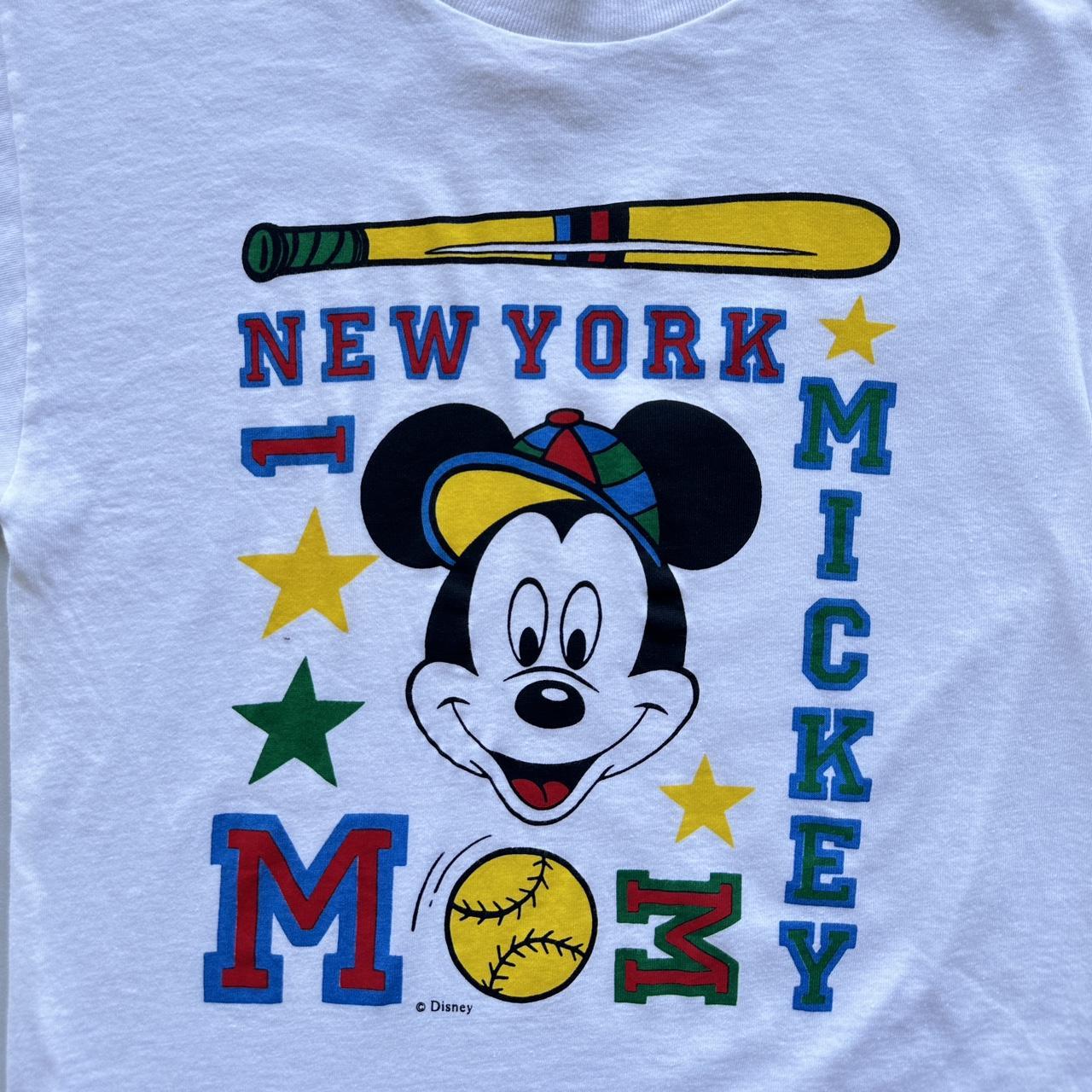 Mickey Mouse 90s Vintage Baby T-shirt - Size 8