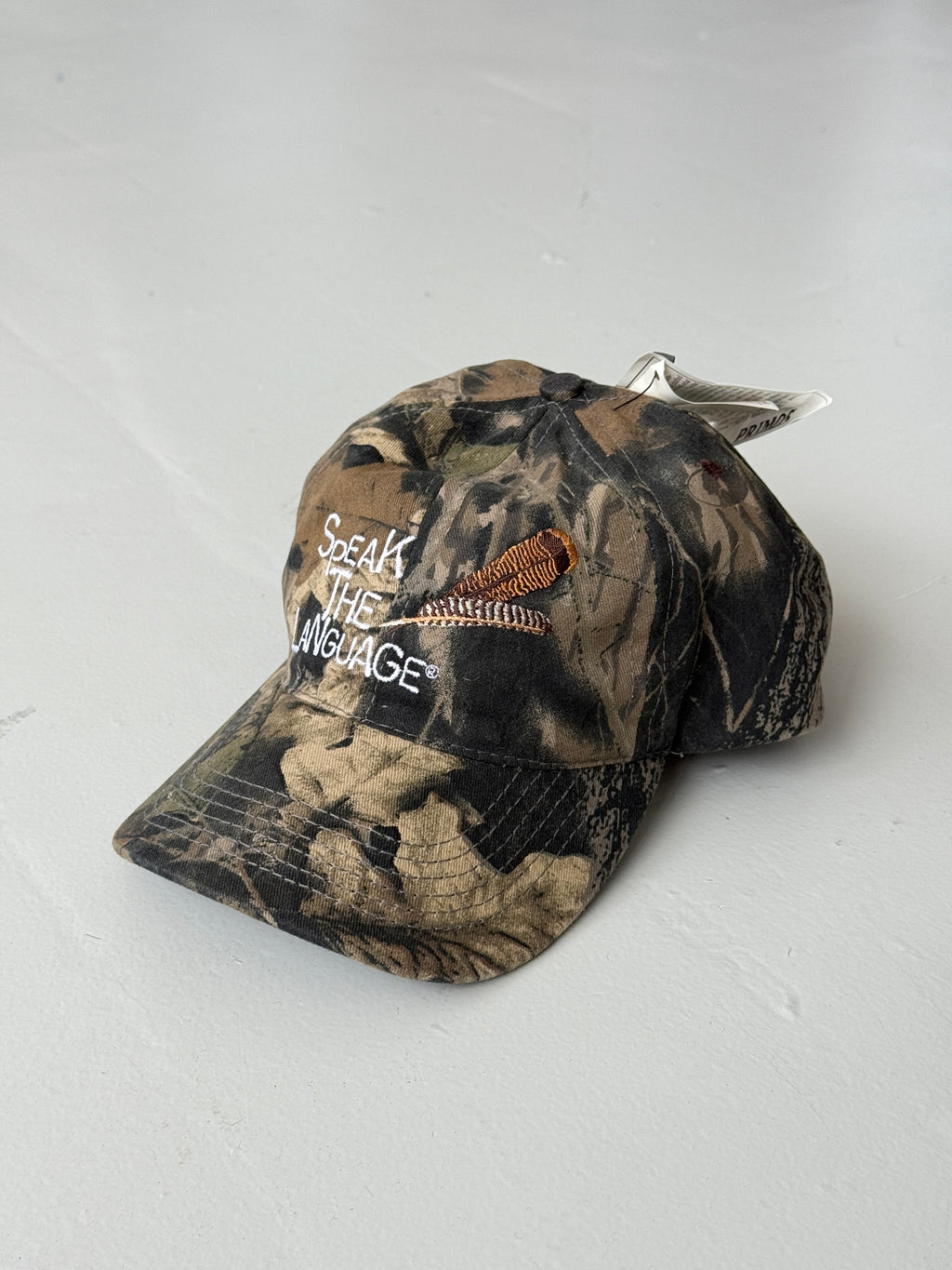 Green Camo Primos Hunters Vintage Cotton SnapBack Trucker Cap