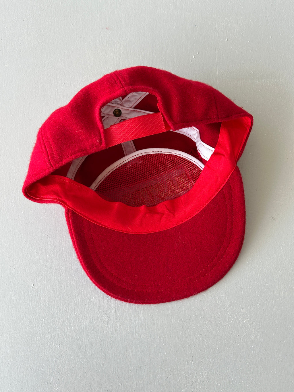 Red Bastos Racing Team 80's Vintage SnapBack Trucker Cap