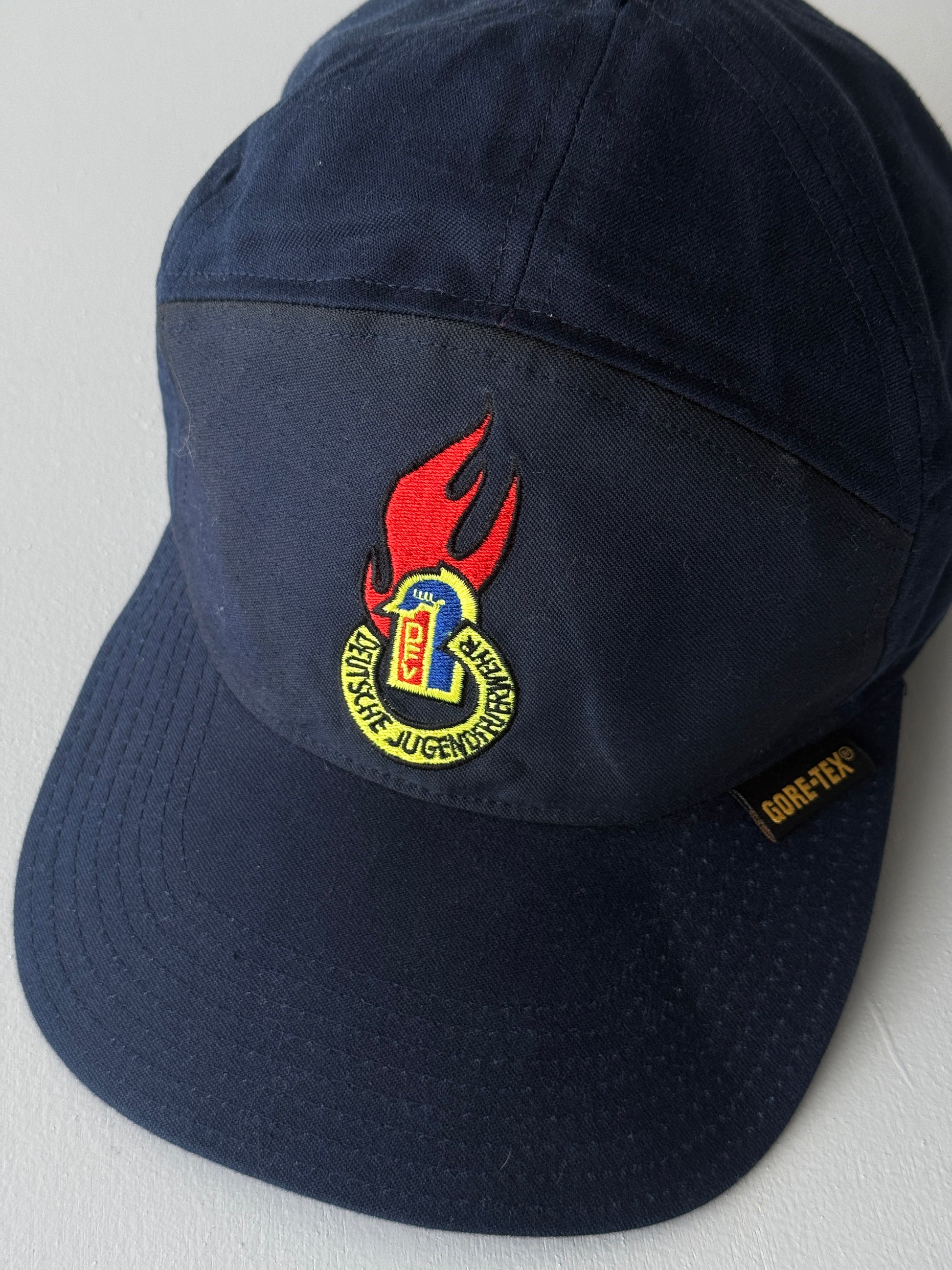 Navy Deutsche Jugendfeuerwehr Gore-Tex 90's Vintage Cap