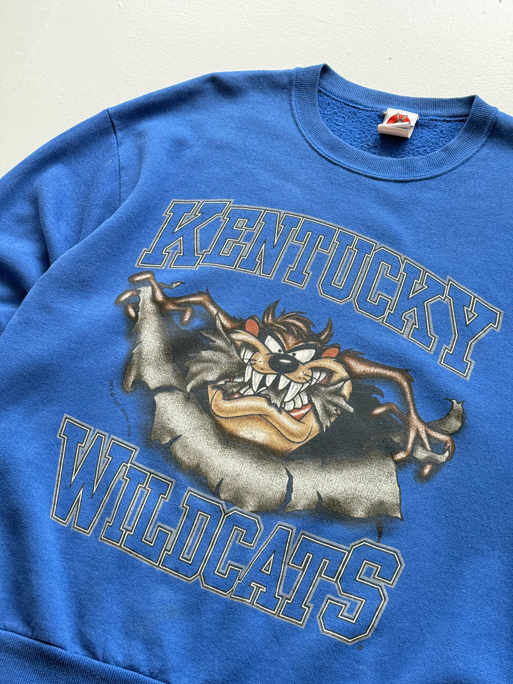 Looney Tunes Kentucky Wildcats Taz 90's Vintage Sweatshirt - XL
