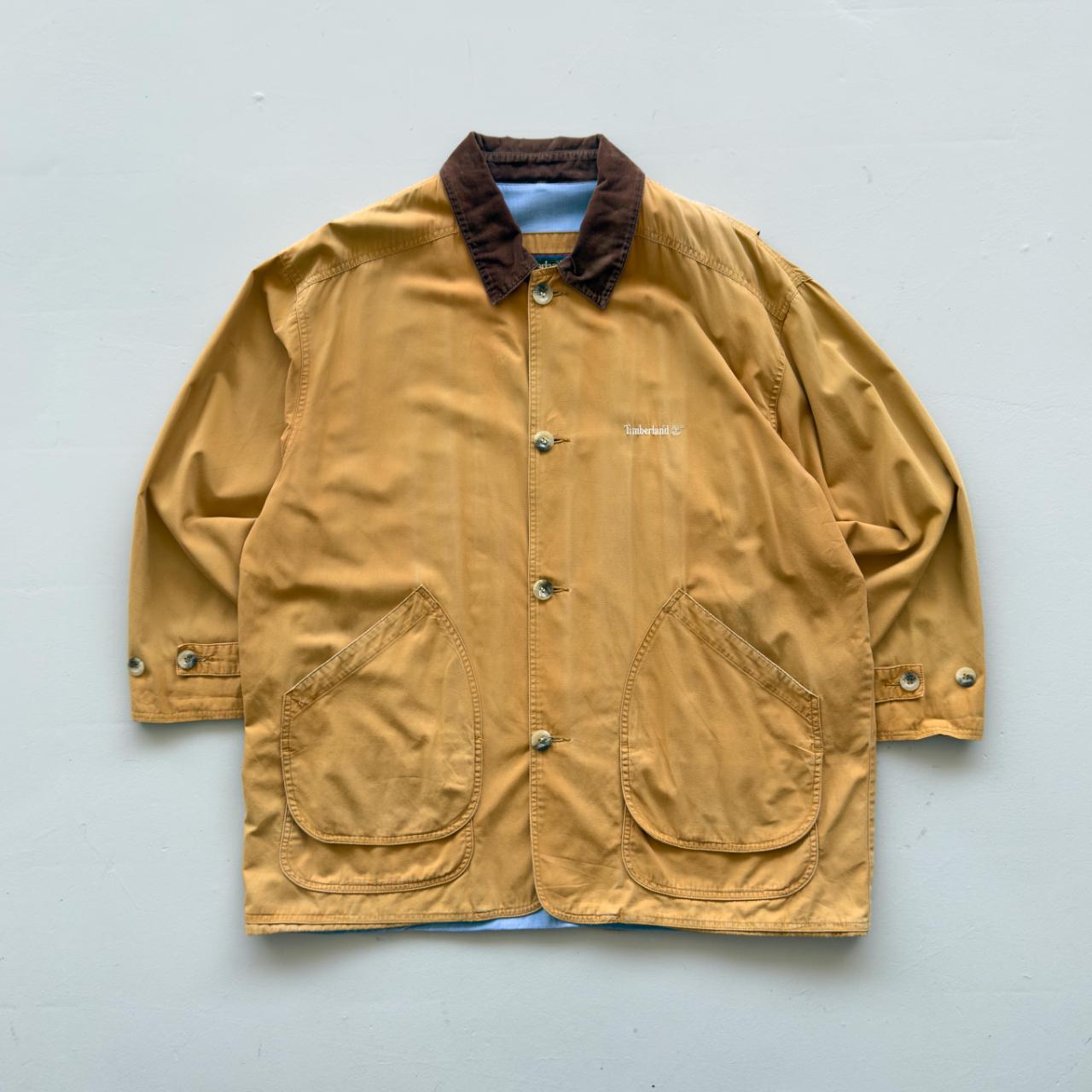 Tan Timberland Vintage Oversized Chore Jacket - XL