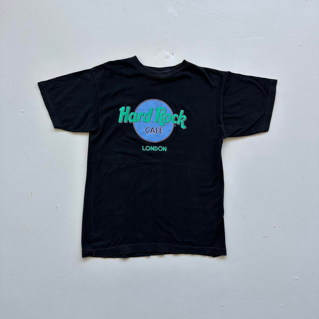 Hard Rock Cafe London Black 90s Vintage T-shirt - Medium