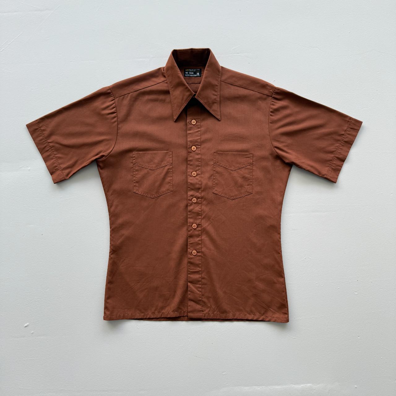 Brown Hepworth Vintage 70's Shirt - Medium