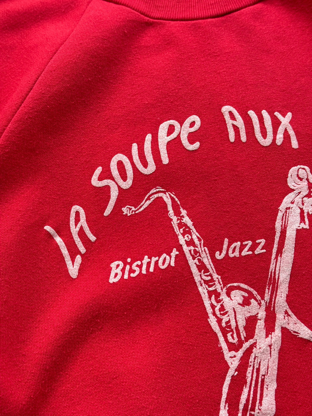 La Soupe Aux Choux Bistrot Jazz Grenoble 90's Vintage Sweatshirt - Small