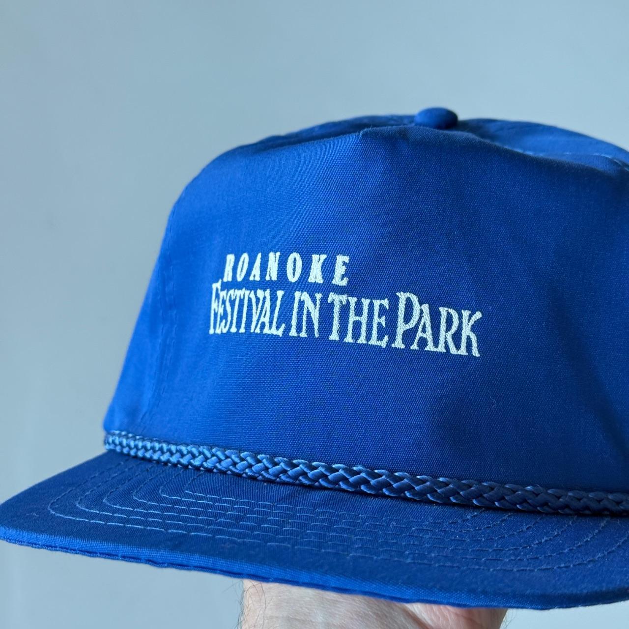 Blue Festival in the Park Vintage SnapBack Trucker Cap