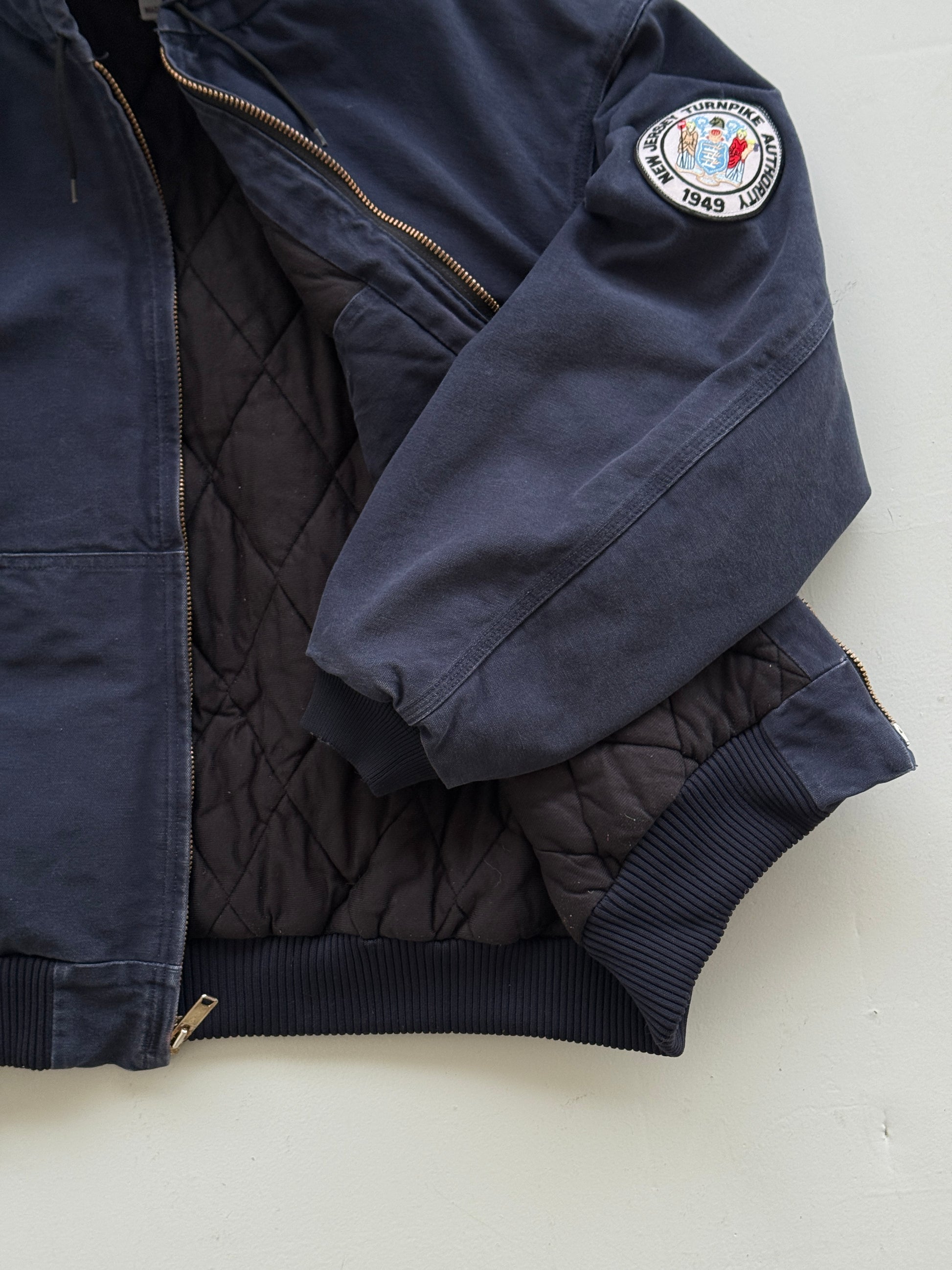 Blue Carhartt 00's Vintage Hooded Insulated Active Jacket - 3XL