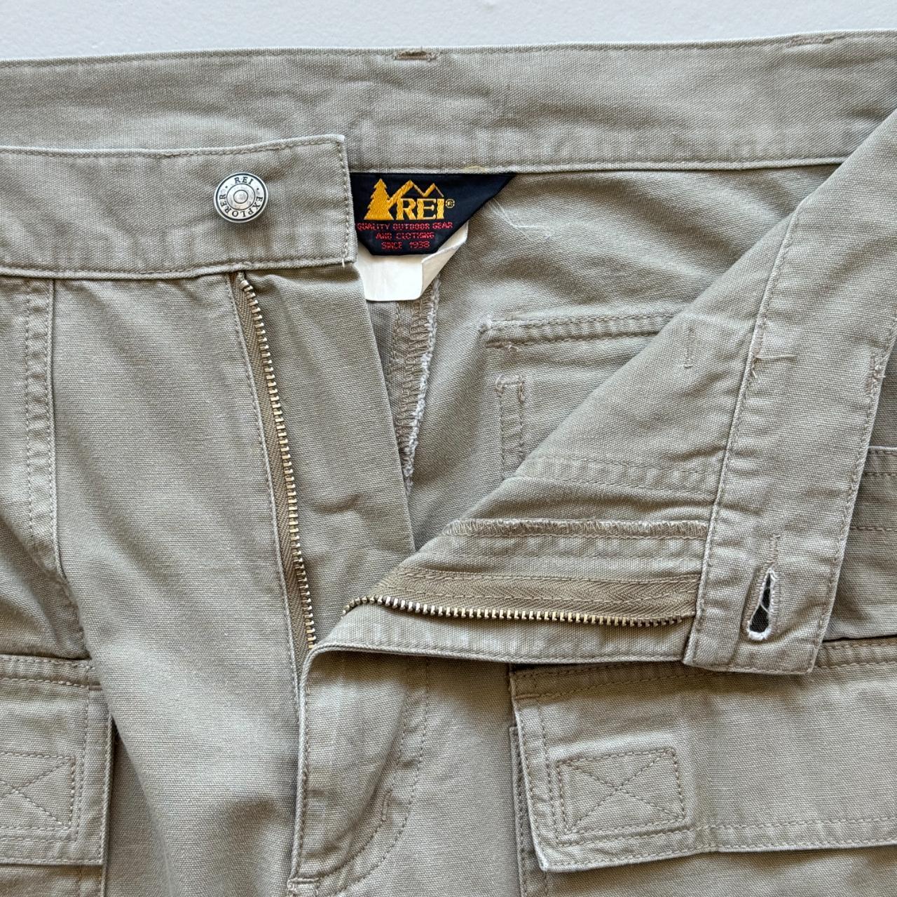 Vintage 90s Cream Zip-0ff Cargo Pants - 29” x 28”