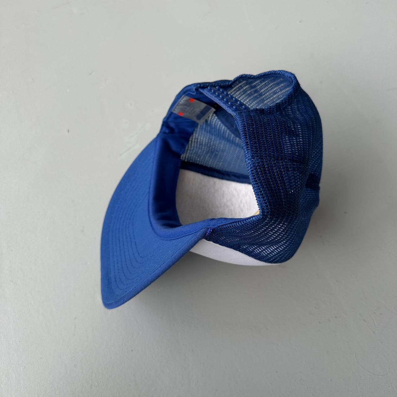 Blue / White District Attorney Mesh and Foam Trucker SnapBack Cap