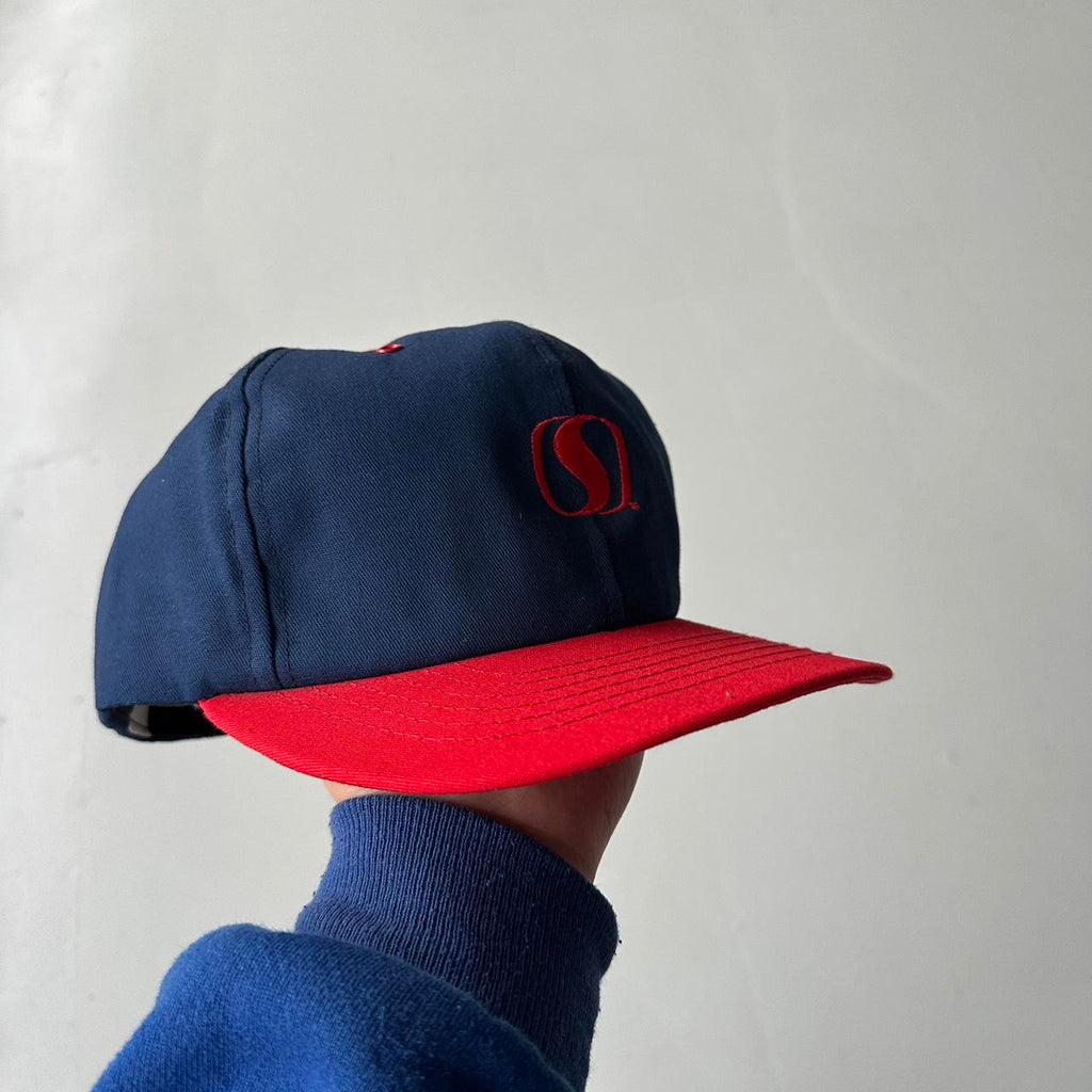 Navy Red ‘S’ Vintage SnapBack Trucker Cap