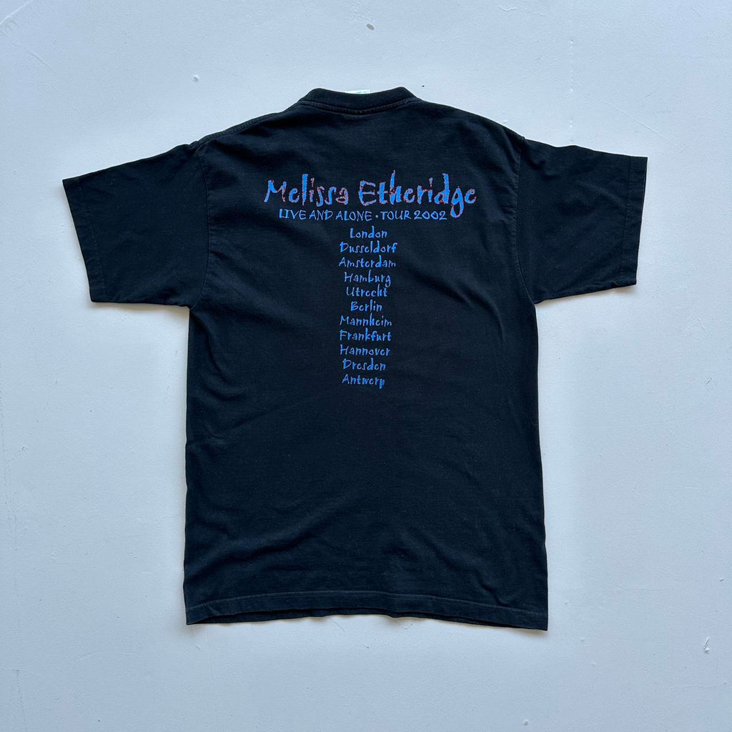 Melissa Etheridge Black 00s Vintage T-shirt - Large