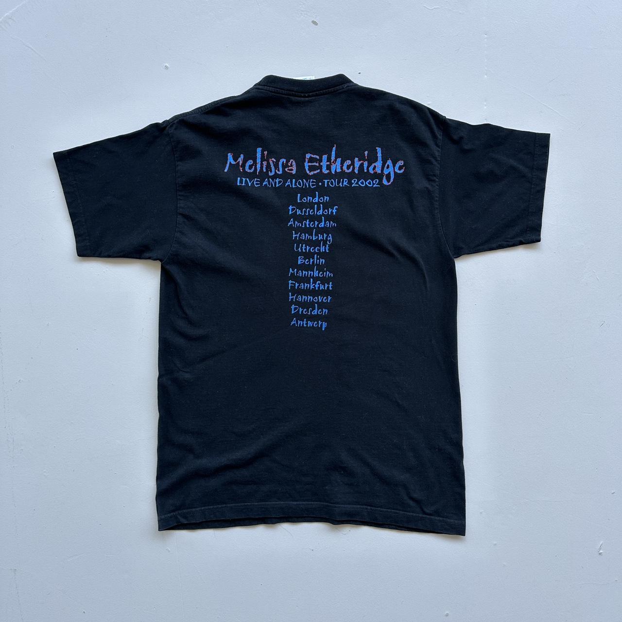 Melissa Etheridge Black 00s Vintage T-shirt - Large