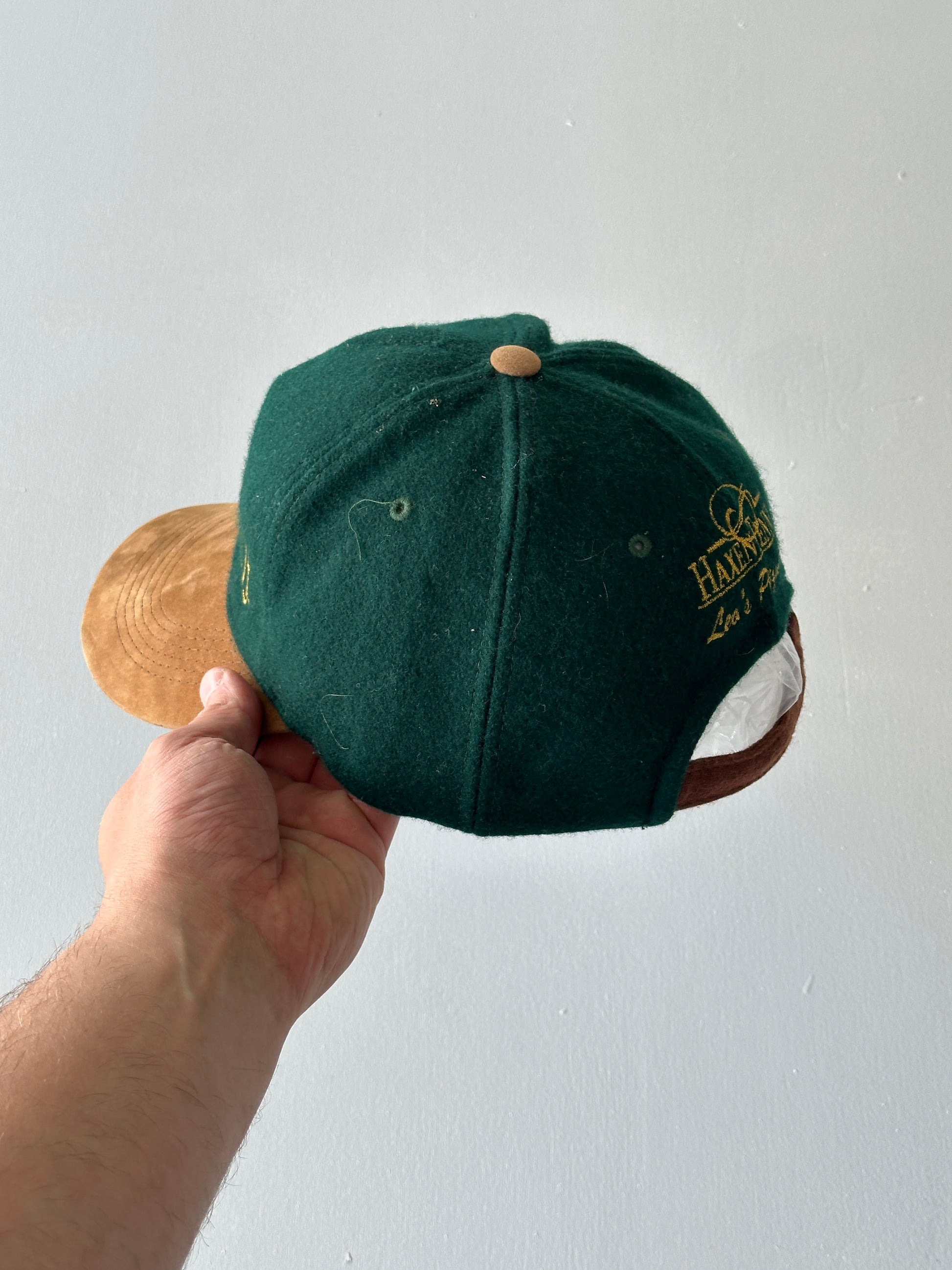 Green Ballunspitze Sporthotel 90's Vintage SnapBack Trucker Cap