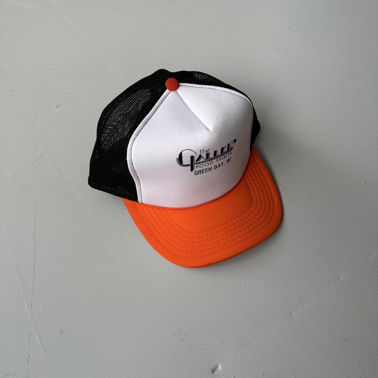 Orange / Black The Gallery Mesh and Foam Trucker SnapBack Cap