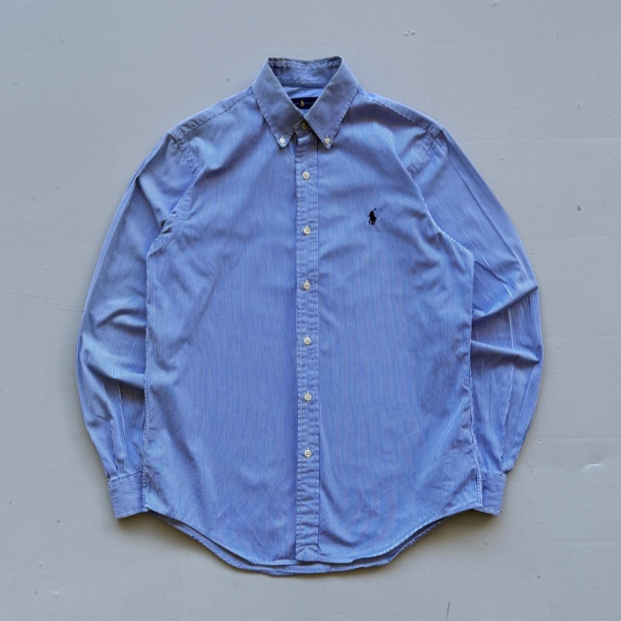 Blue / White Ralph Lauren 00's Oxford Shirt - Small