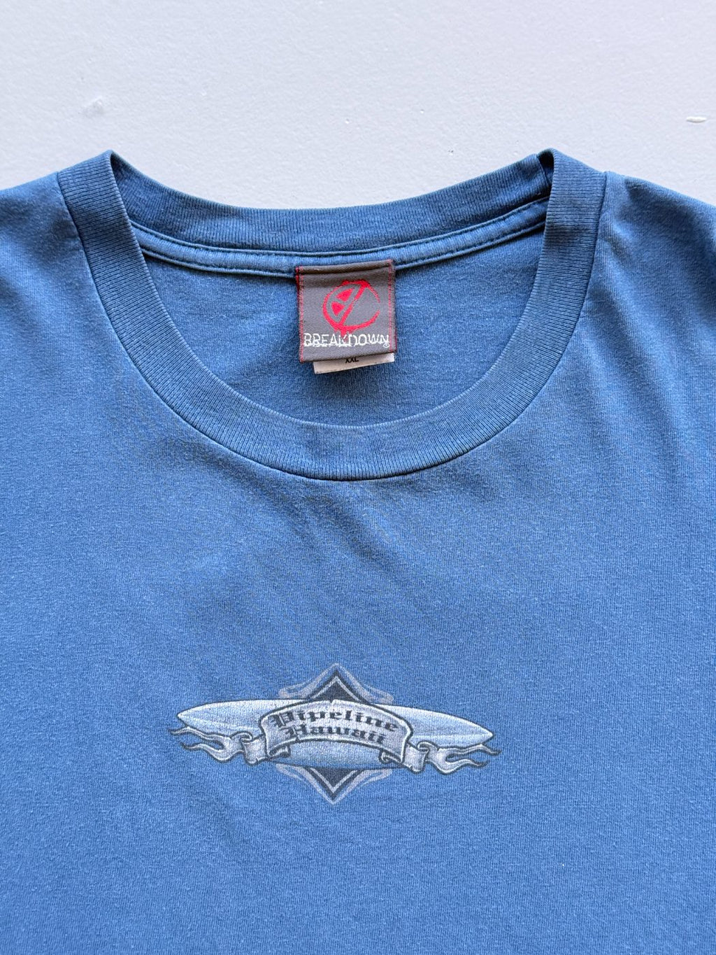 Breakdown Pipeline Hawaii Vintage Surf T-Shirt - 2XL