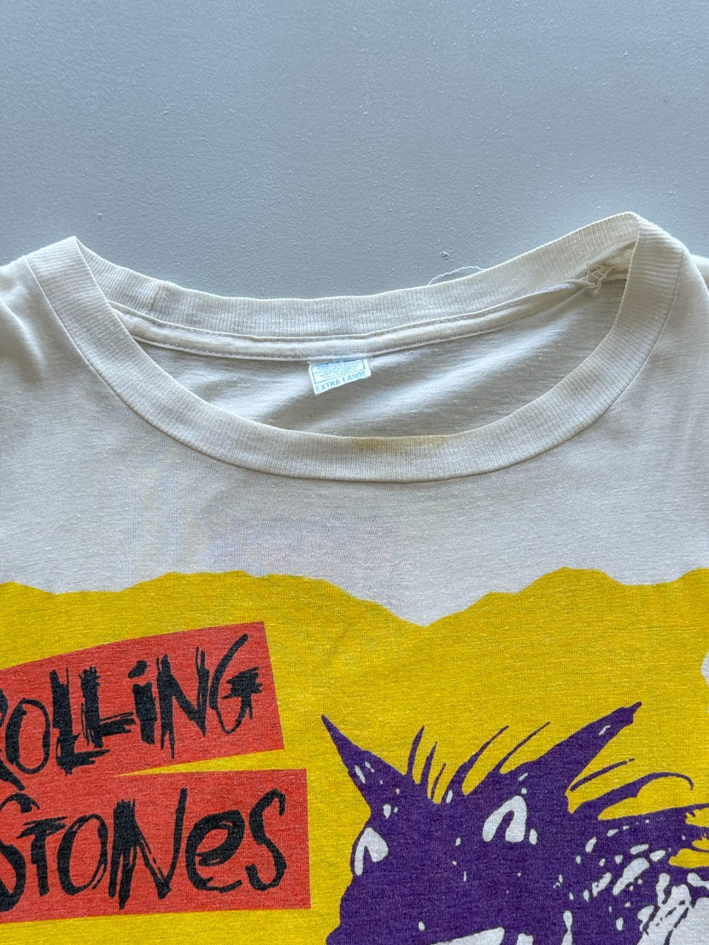 Rolling Stones Urban Jungle Europe 1990 Vintage Band T-Shirt - Large