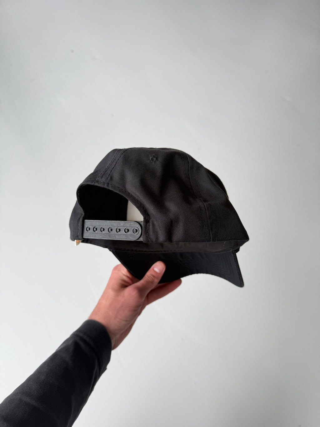 Black Gold Wing Motorcycles Vintage Cotton SnapBack Trucker Cap