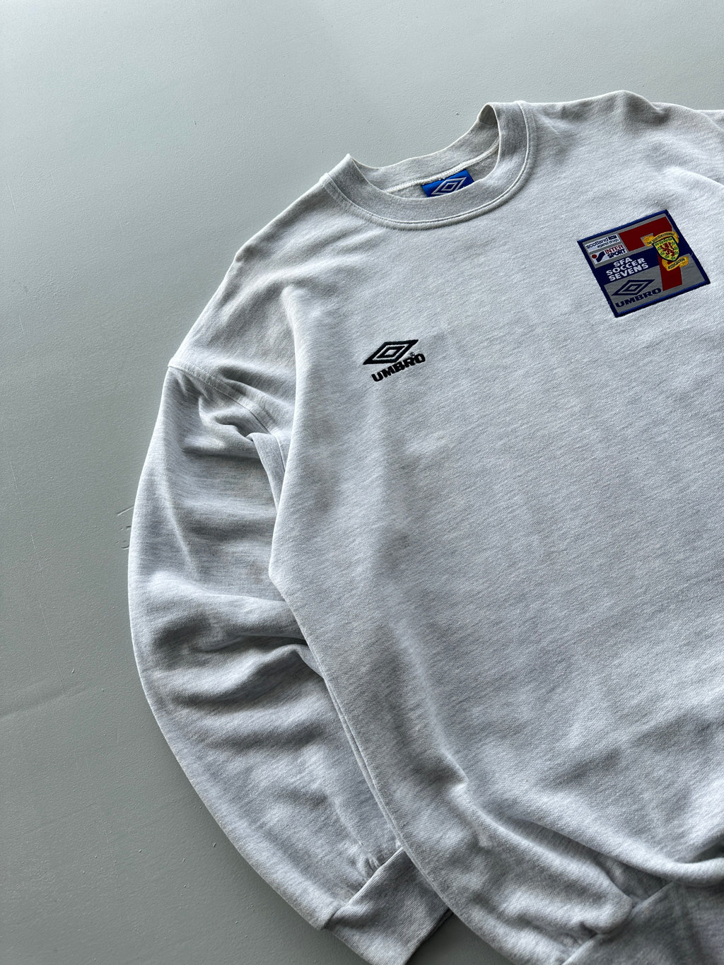 Umbro SFA Soccer Sevens Scotland 90's Vintage Sweatshirt - XL