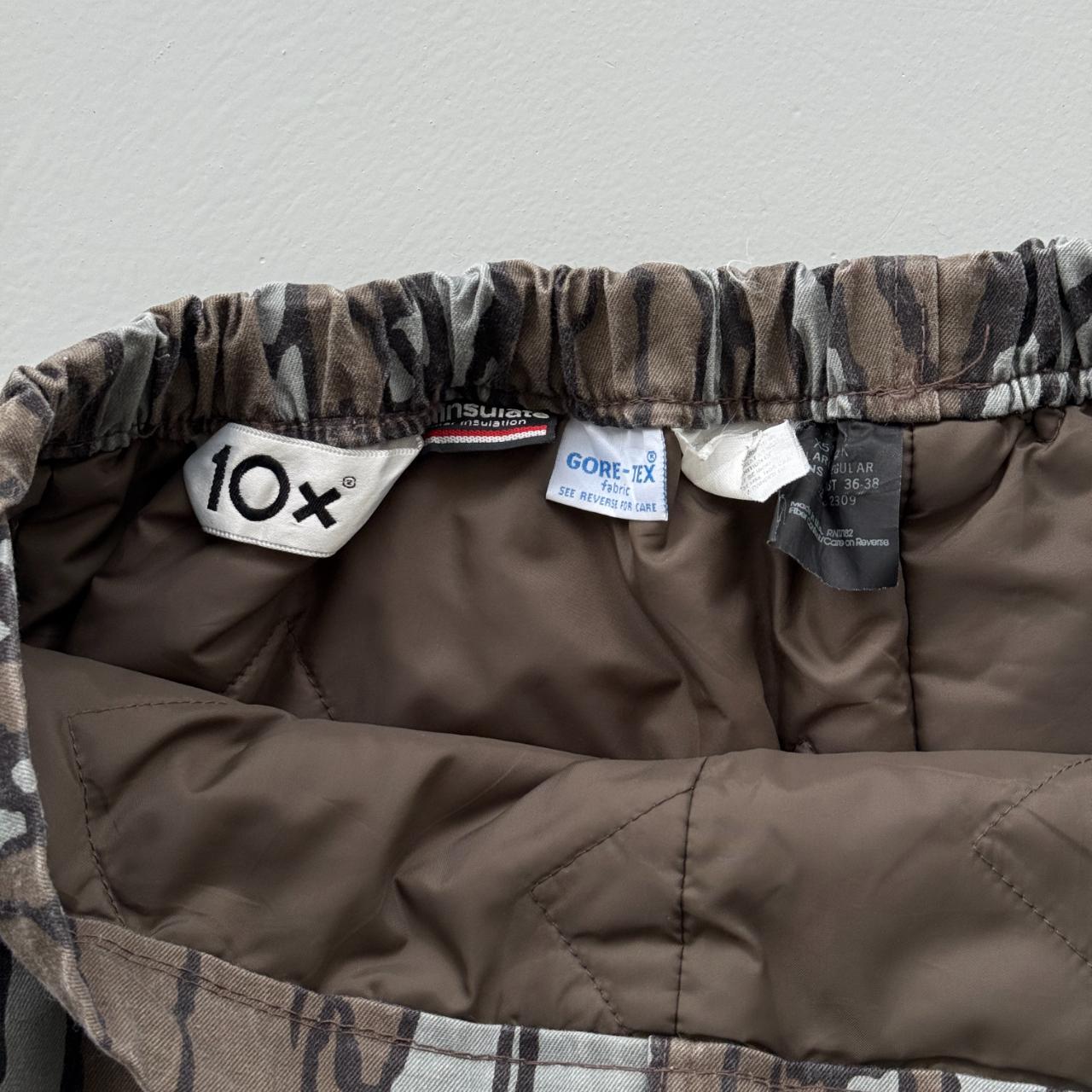 Tree Bark Gortex Camo 90s Cargo Pants - 36" x 30"