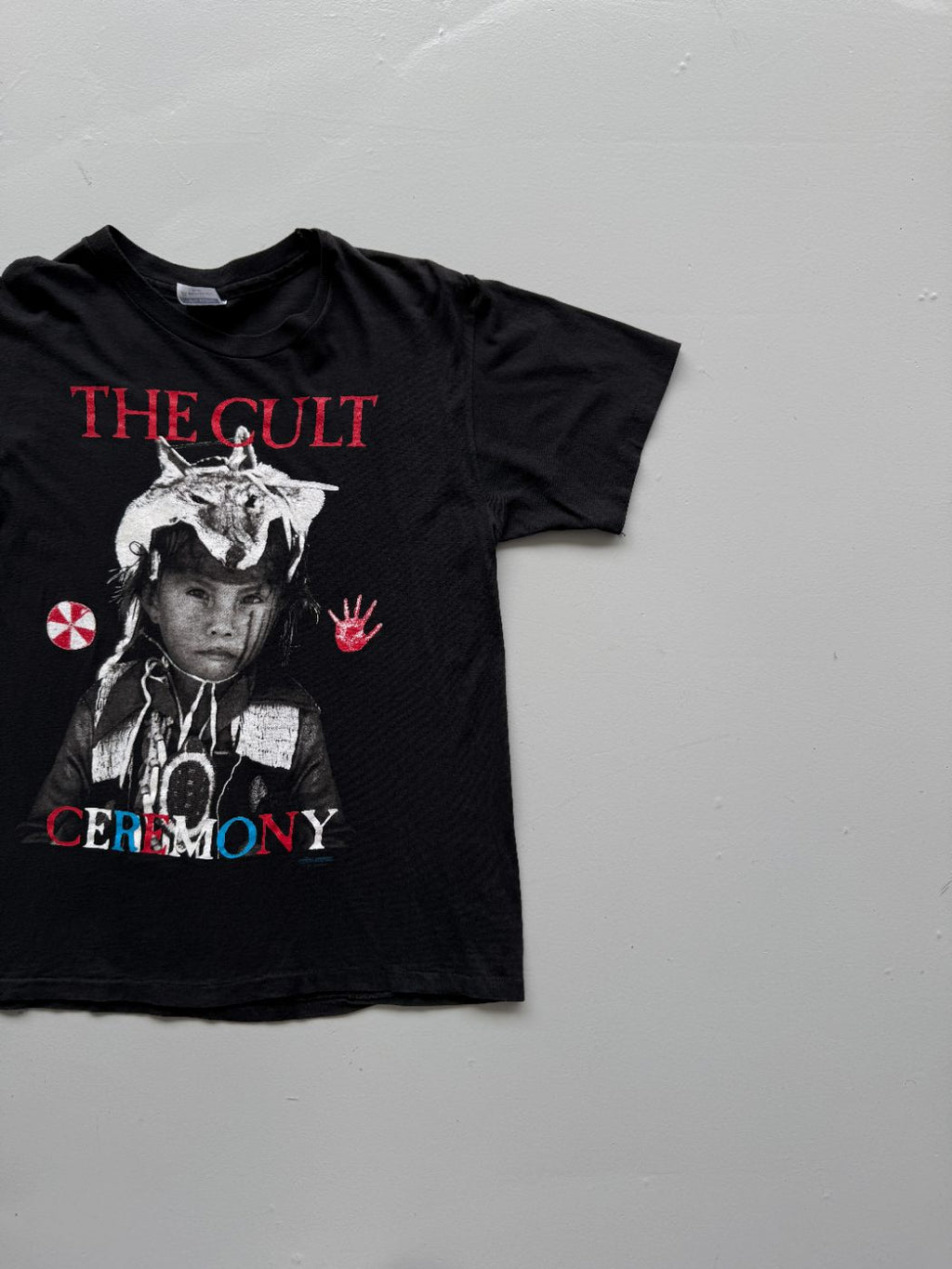 The Cult Ceremony Ceremonial Stomp Tour 90s Vintage Single Stitch T-Shirt - Medi