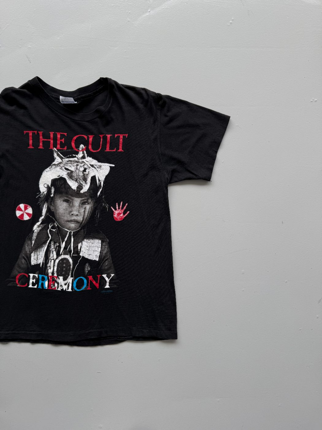The Cult Ceremony Ceremonial Stomp Tour 90s Vintage Single Stitch T-Shirt - Medi