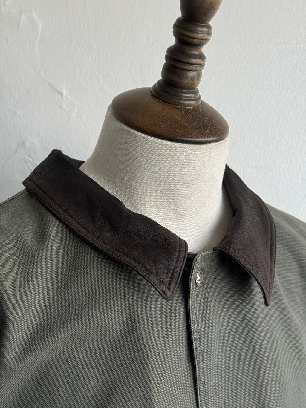Woolrich Olive Barn Jacket Removable Inner 90's Vintage - XXL