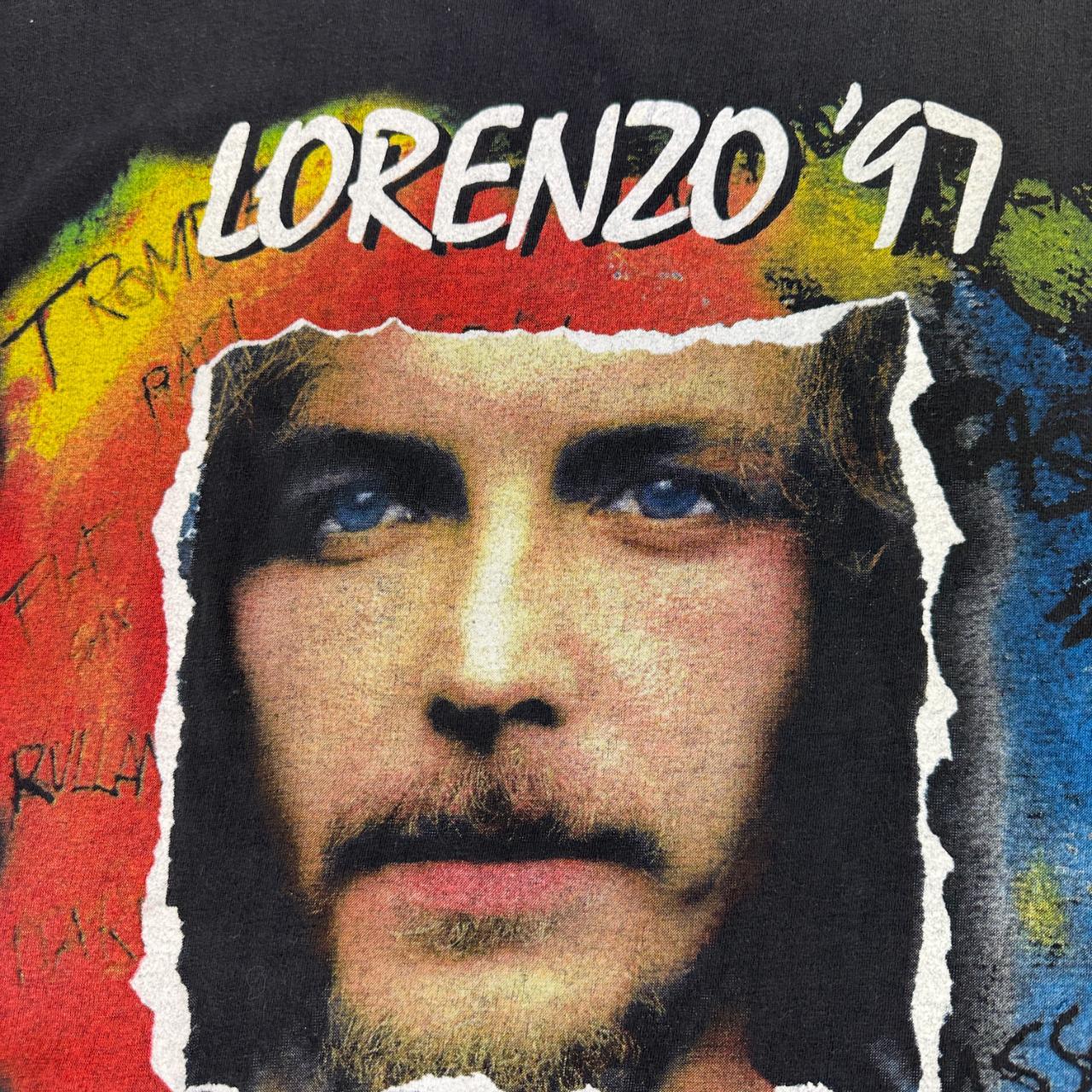 Lorenzo 1997 Black Vintage 90s Band T-shirt - Medium