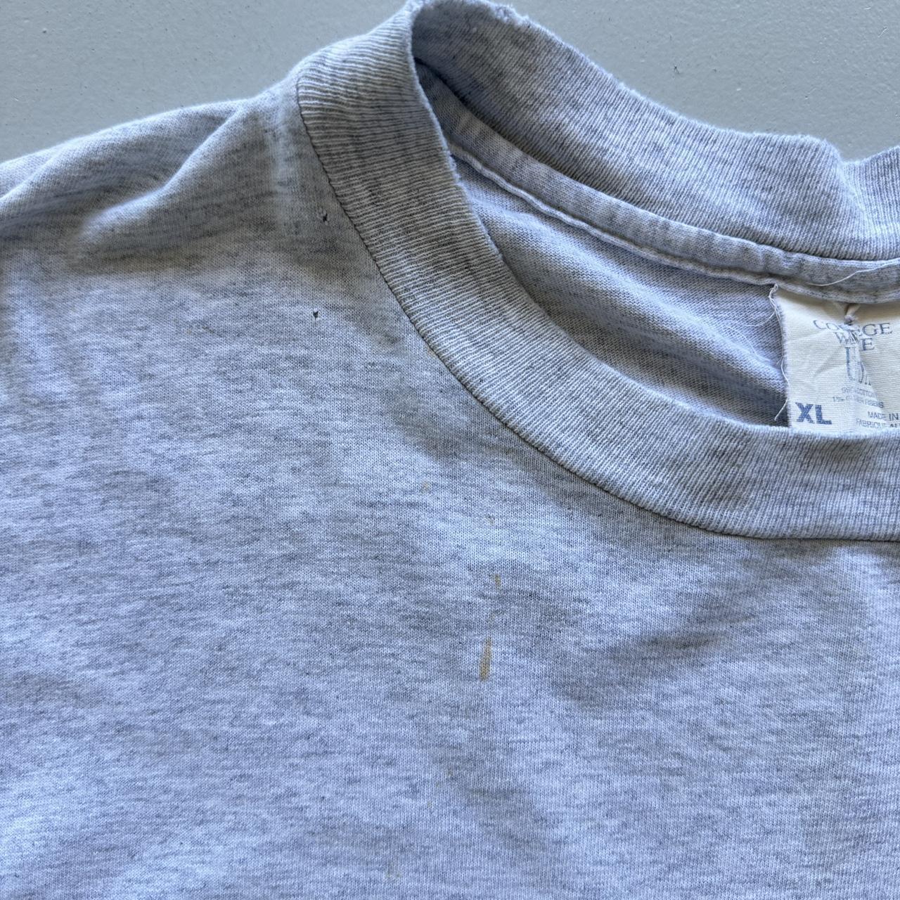 Grey Thrashed USA Flags Olympics 90s Vintage T-shirt - XL