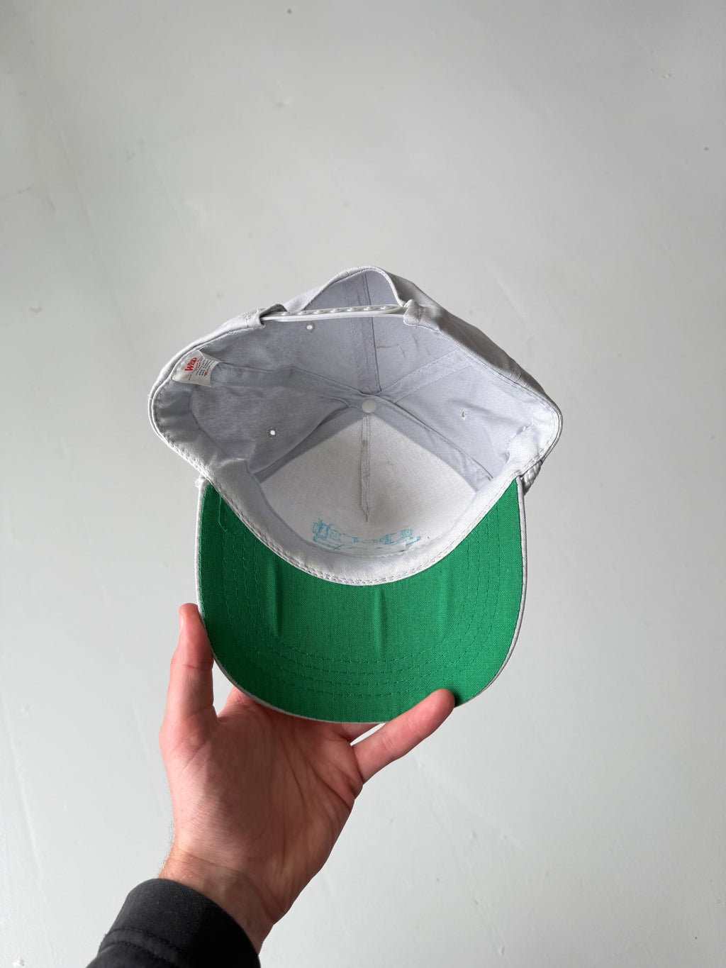 Grey Power Pumps Vintage Cotton SnapBack Trucker Cap