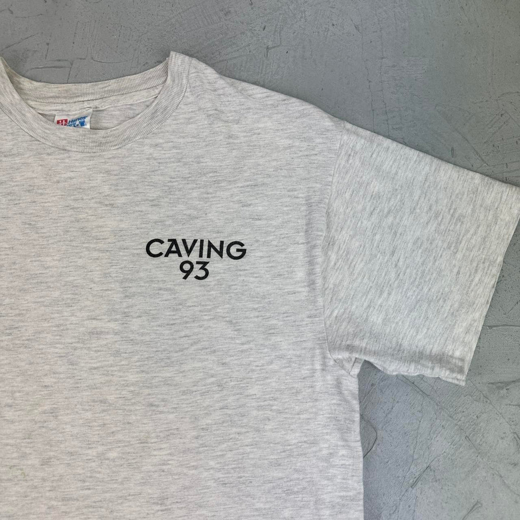 Caving / Climbing 90s vintage T-shirt - Large