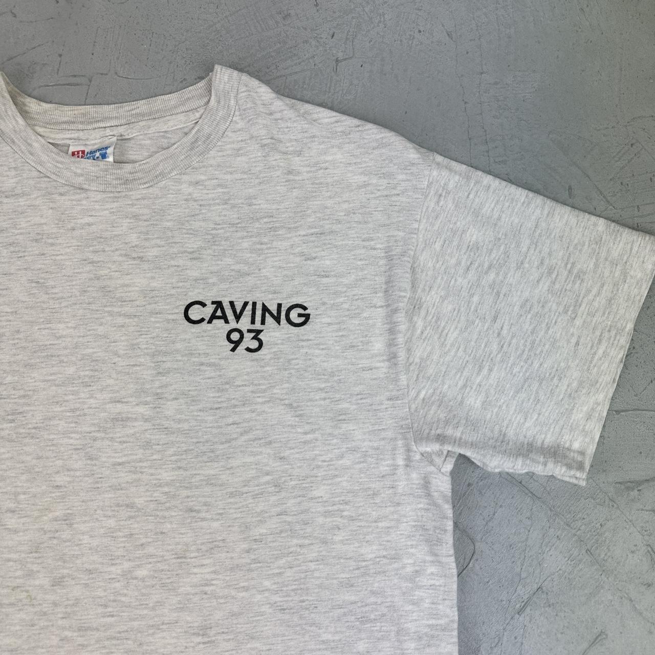 Caving / Climbing 90s vintage T-shirt - Large