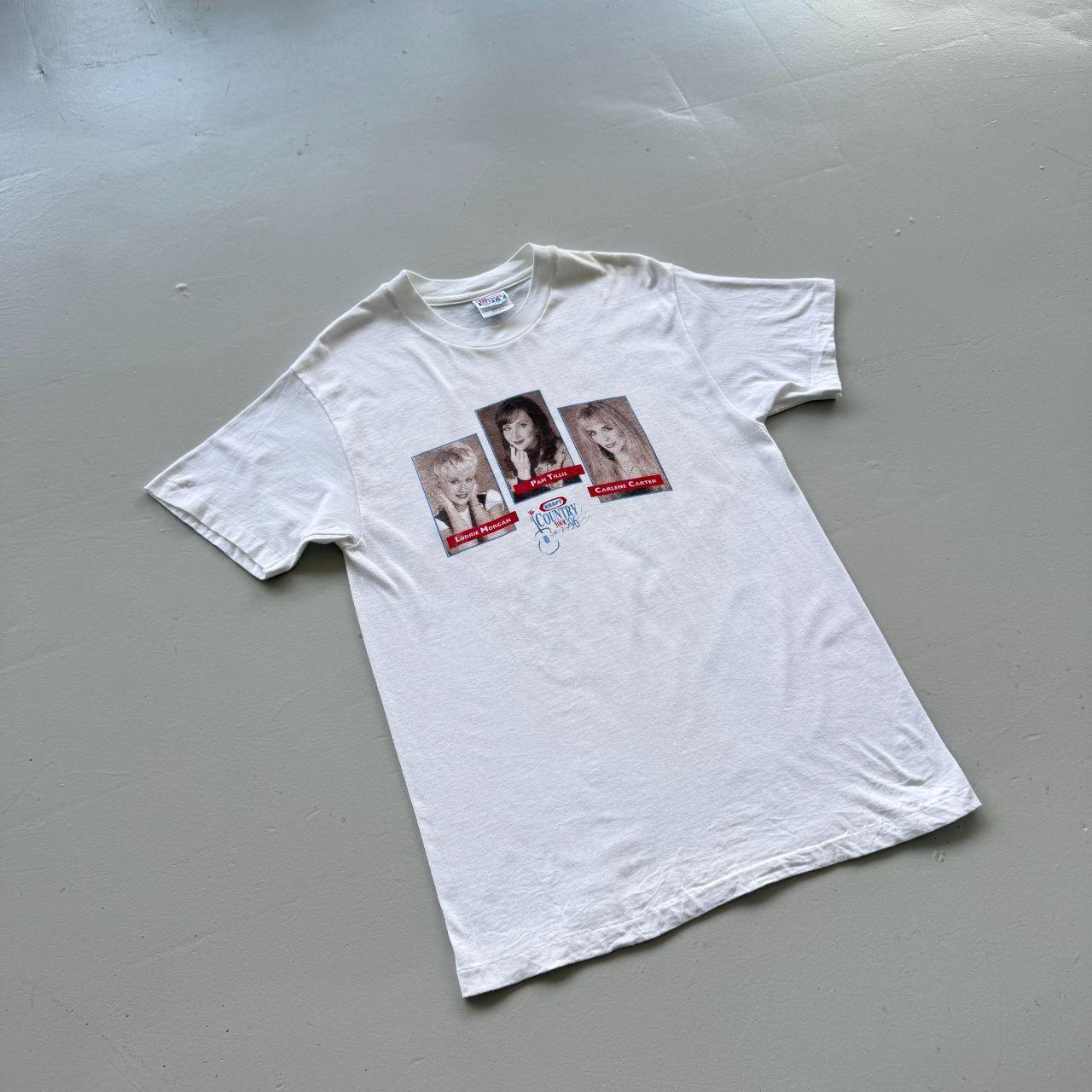 White Country Craft 90s Vintage Graphic T-Shirt - Medium
