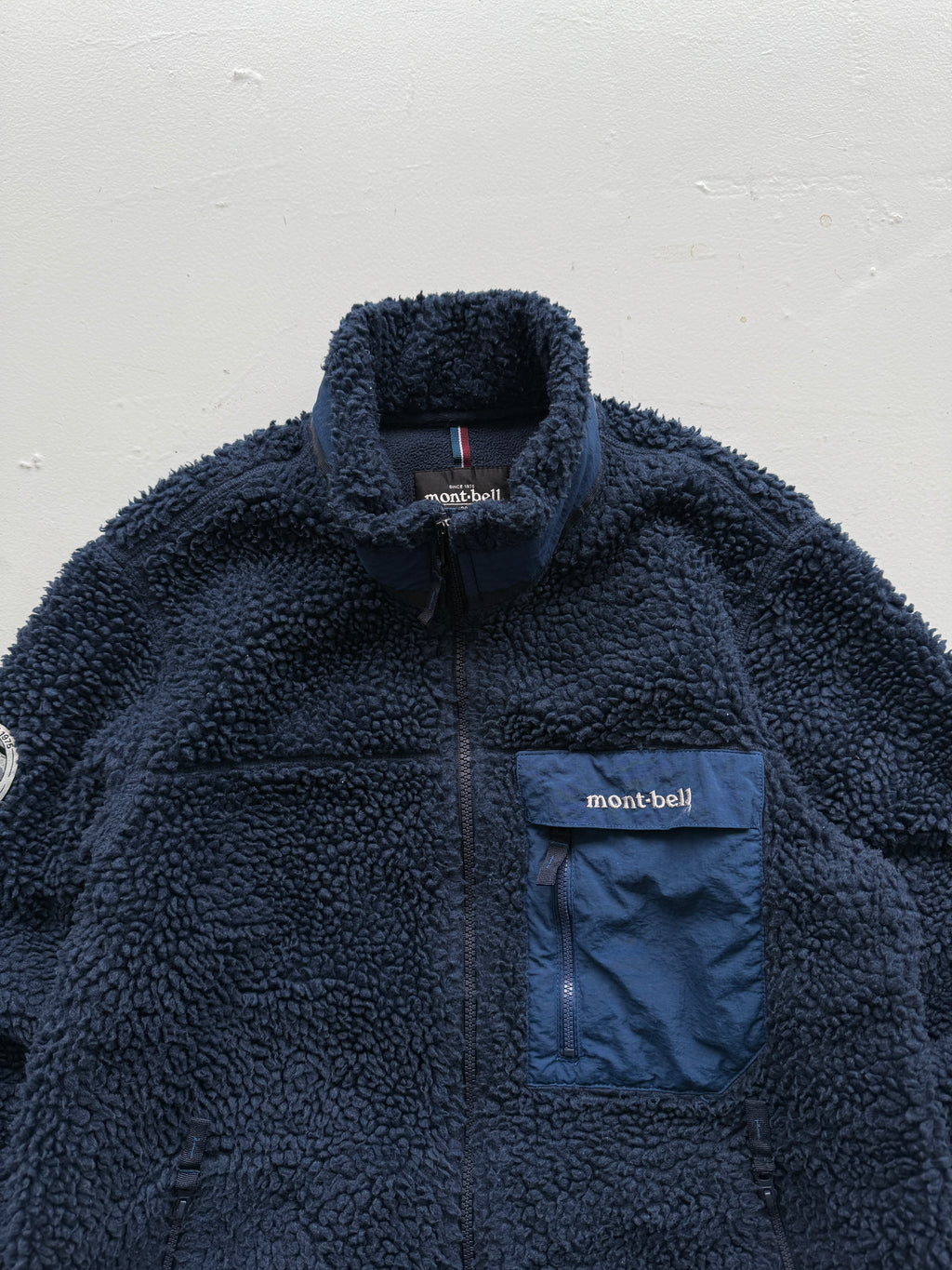 Blue Mont Bell Climbplus Shearling Fleece Jacket - XS