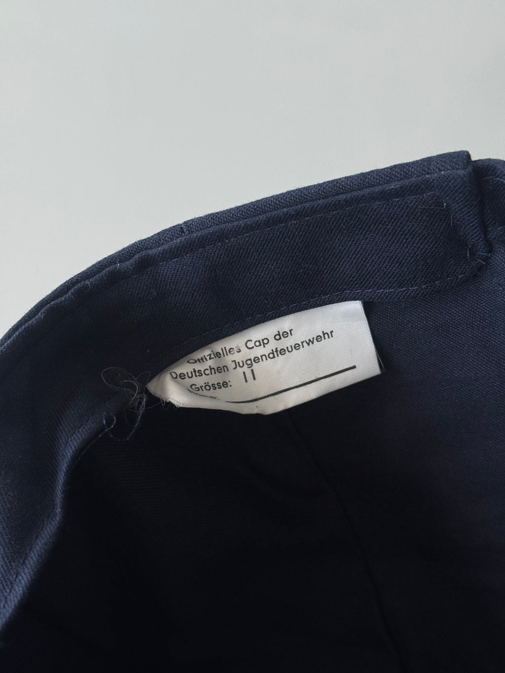 Navy Deutsche Jugendfeuerwehr Gore-Tex 90's Vintage Cap