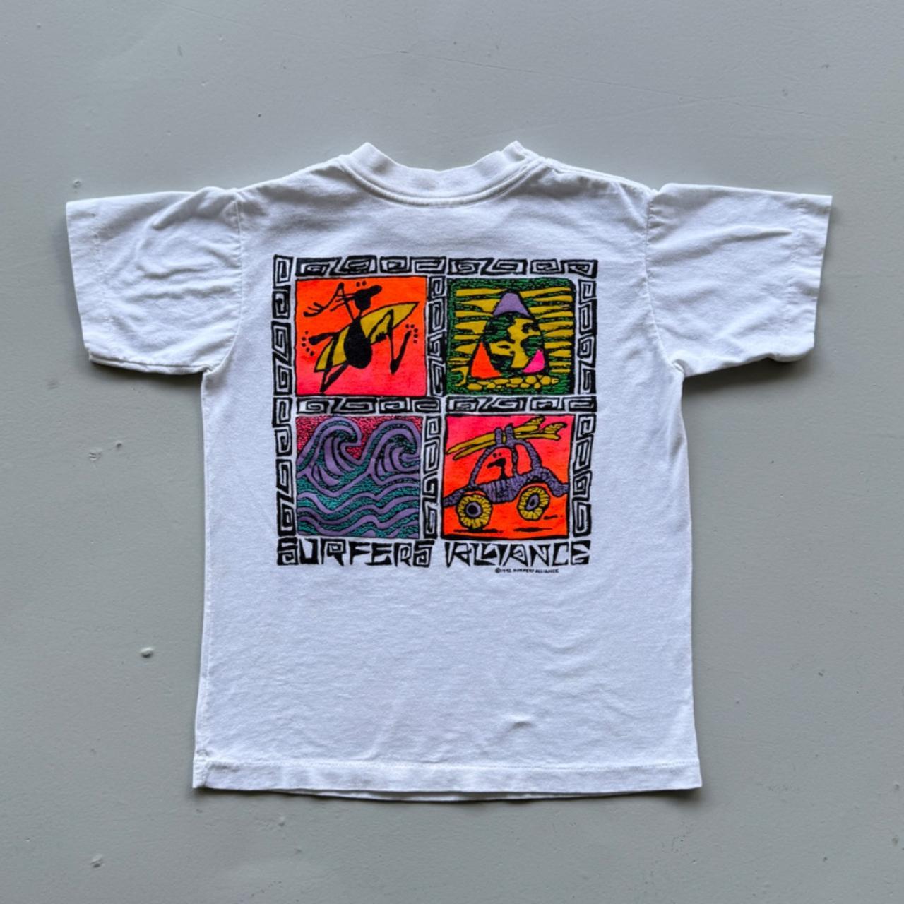 White Surfers Alliance 90s Surf Vintage T-shirt - XS