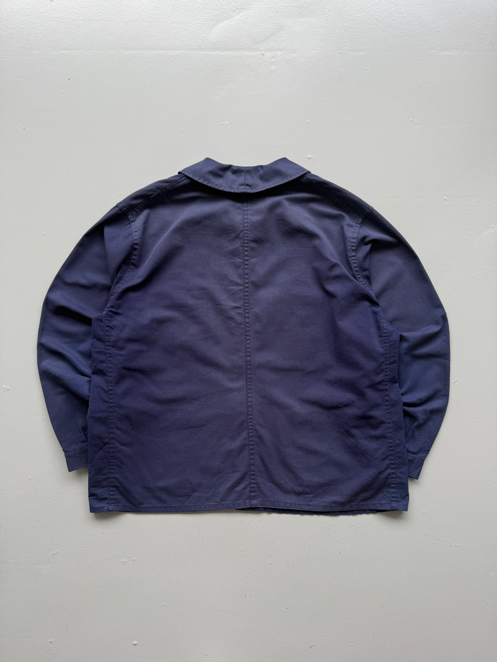 Navy Blue Chore Jacket 90's Vintage French Workwear CH148 - XL